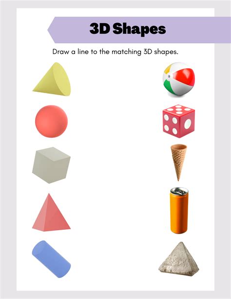 3 dimensional shapes games|3D Shape Worksheets, Games and Resources .